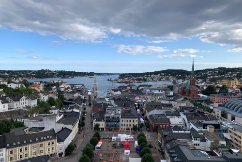 Bilde av Arendal sentrum